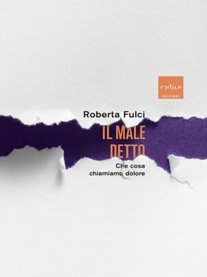 cover image of Il male detto